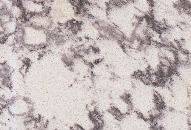 SS6039 Glacier Grey Polished Quartz Countertops Home Furnishing Quartz Stone