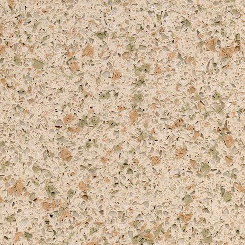 SS5202 Pine Nut Yellow Color Quartz Countertops Synthetic Stone Countertops