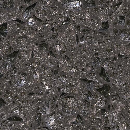 Crystal Shining Dark Grey Countertops