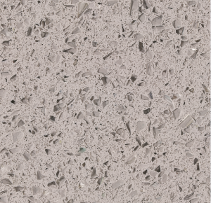 SS1806 Crystal Light Grey Mirror Quartz Stone Quartz Bathroom Countertops