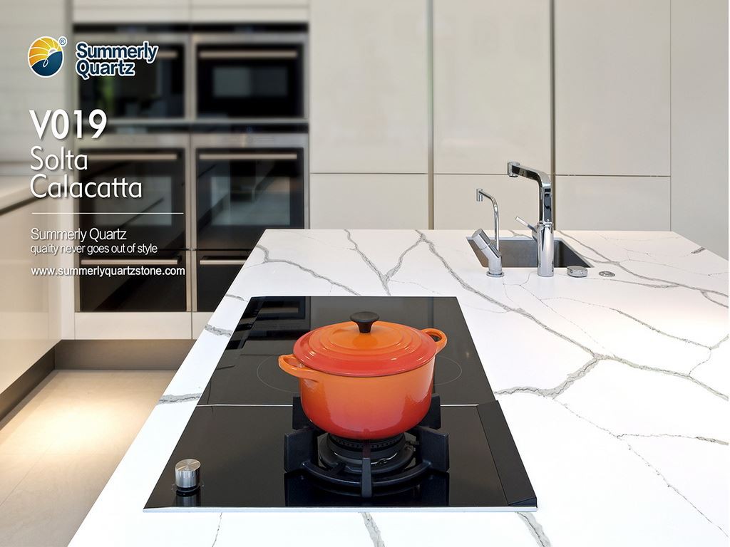 Solta Calacatta kitchen worktop