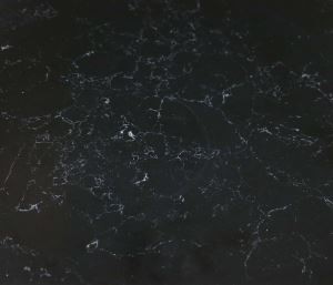 Black Color White Vein Quartz Stone Slab