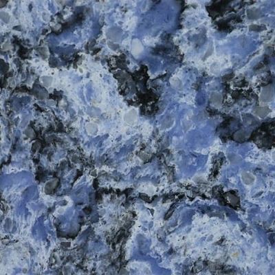 Quartz Stone Solidate Blue Colorful Quartz Slab