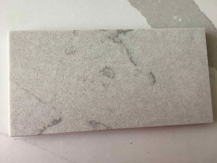 Marble Looking Grey Vein Quartz Slab