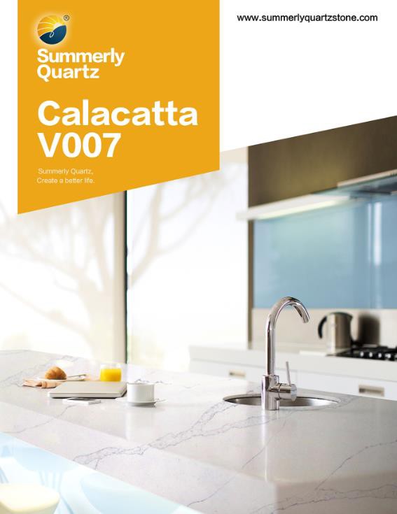 Calacatta Quartz Countertops