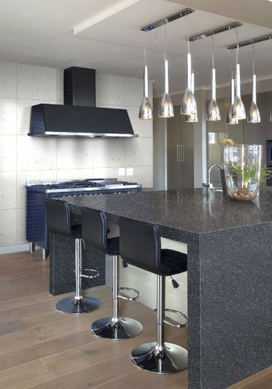 Black Sparkle Quartz Countertops