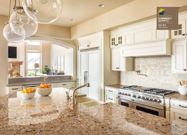 Light Brown Quartz Countertop