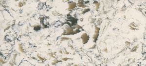 Oyster Artificial Quartz Stone For Kitchen Countertops