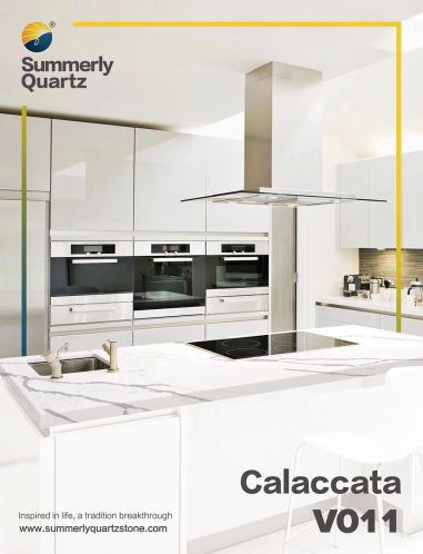 White Grey Quartz Countertops