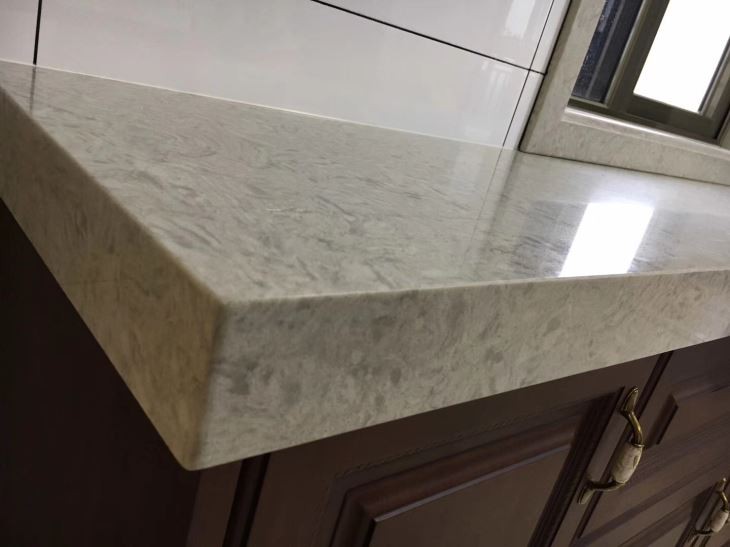 Solid Grey Quartz Countertops