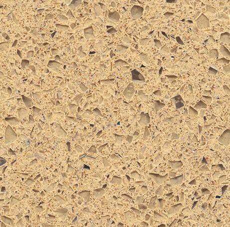 Starfish Beige Quartz Stone Worktops For Kitchen