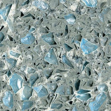 Blue Gray Quartz Countertops