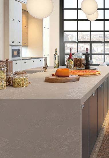 Kitchen Island With Quartz Countertop