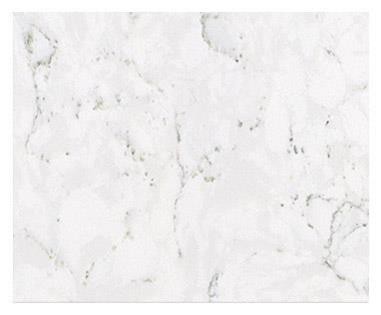 White Quartz Countertop With Grey Veins