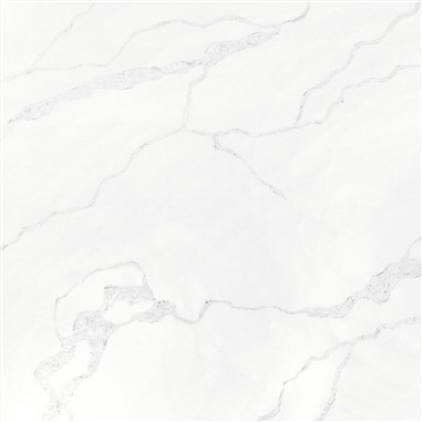 White Calacatta New Quartz Slab