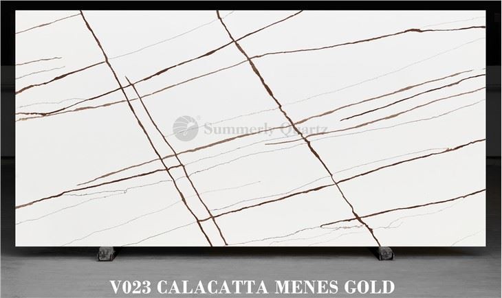 Calacatta Gold vein quartz