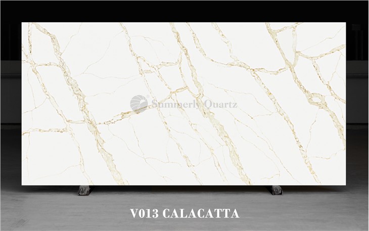 Gold Vein Calacatta Slab