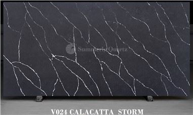 Black Calacatta Bathroom Slab