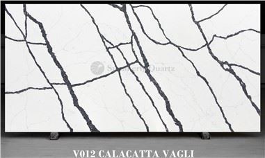 Black Vein Quartz Slabs Countertops