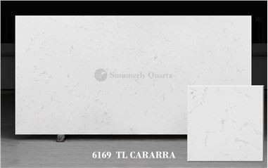 Cararra White Quartz Coutertops Bathroom