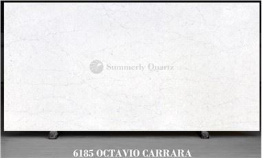 Octavio Carrara White Marble Slab