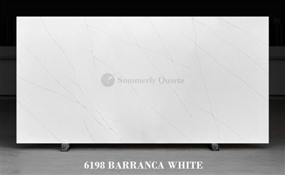 Light Striped White Quartz Stone Countertop